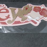 Dimensional Honey Scrapbooking Title