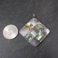 Vintage Abalone Shell Pendant