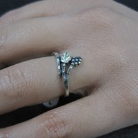 Dainty Black Hills Sterling Ring New Old Stock Multiple Sizes Available