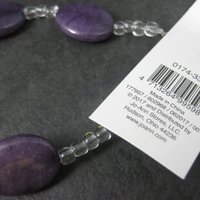 Hildie & Jo Purple Agate Beads 15x20mm Discontinued