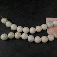 Bliss 8mm Round Howlite Beads