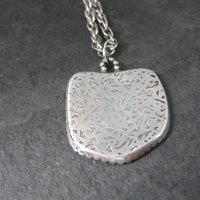 Southwestern Sterling Antler Pendant