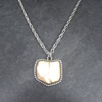 Southwestern Sterling Antler Pendant