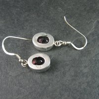 Estate Sterling Mystic Topaz Earrings