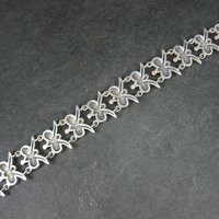 Mark Wasserman Samara Bracelet Sterling Silver 7 Inches Vintage