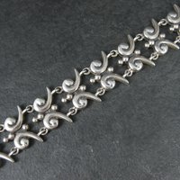 Mark Wasserman Samara Bracelet Sterling Silver 7 Inches Vintage