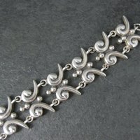 Mark Wasserman Samara Bracelet Sterling Silver 7 Inches Vintage