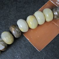 Crazy Agate Gemstone Beads Rondelle Strand 6x10mm Bead Gallery