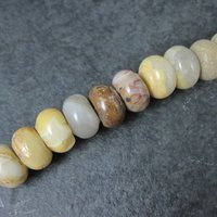 Crazy Agate Gemstone Beads Rondelle Strand 6x10mm Bead Gallery