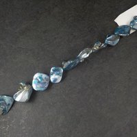Blue Shell Beads 16-20mm Blue Moon Beads Discontinued