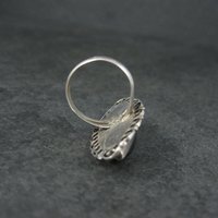 Vintage Mexican Sterling Onyx Ring Size 4.5