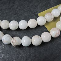 Bead Gallery 8mm Round Howlite Beads