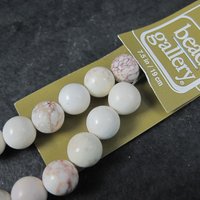 Bead Gallery 8mm Round Howlite Beads