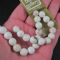 Bead Gallery 8mm Round Howlite Beads