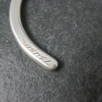 Contemporary Navajo Sterling Cuff Bracelet 6.75 Inches Boyd Tsosie