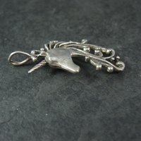Vintage Sterling Unicorn Pendant