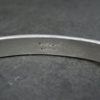 Vintage Southwestern Sterling Cuff Bracelet 6 Inches Bruce Morgan