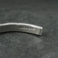 Southwestern Vintage Sterling Cuff Bracelet 6 Inches Tahe