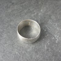 Wide Southwestern Sterling Band Ring Size 6