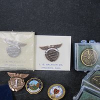 Lot of 16 Vintage Pins Good Driver School Awards Gold Filled