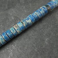 Blue Imperial Jasper Beads 3x7mm