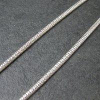 Italian Sterling 2mm Snake Chain 24 Inches
