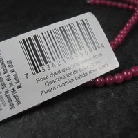 Round 4mm Pink Quartzite Beads