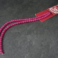 Round 4mm Pink Quartzite Beads