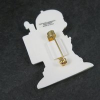 1989 Samuel J Butcher Loving You Painter Pin Brooch NOS Enesco