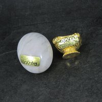 Vintage Enesco Marble Alabaster Egg With Stand