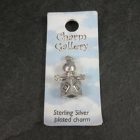 Silver Plated Jack In The Box Charm