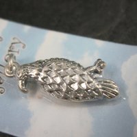 Eagle Charm Silver Plated