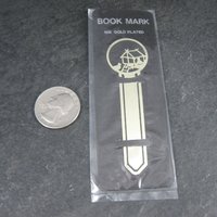 Vintage 18K Gold Plated Chicken Coop Bookmark