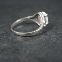 Vintage Sterling Opal Ring NOS Size 5.5