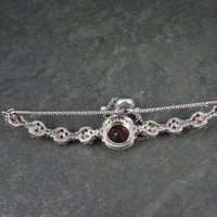 Genuine Ruby Bolo Bracelet Altered Adjustable