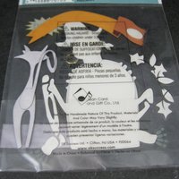 Jolees Dimensional Halloween Pirate Black Cat Stickers Discontinued