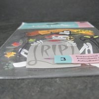Jolees Dimensional Halloween Pirate Black Cat Stickers Discontinued