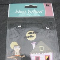 Jolees Scrapbooking Dimensional Lock and Key Haunted House Stickers Discontinued