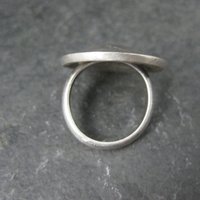 Vintage Sterling Indian Head Buffalo Nickel Ring Size 4.5