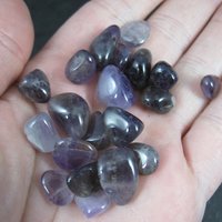 Vintage Polished Amethyst Beads 50 Grams 5-15mm 1970s