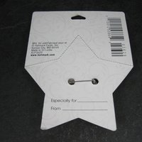 Hallmark Snowman Brooch Porcelain NOS