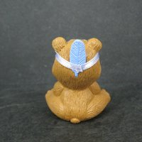 1988 Hallmark Pilgrim Thanksgiving Bear Figurine NOS Merry Miniatures