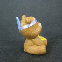 1988 Hallmark Pilgrim Thanksgiving Bear Figurine NOS Merry Miniatures