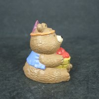 1989 Hallmark Thanksgiving Bear Merry Miniature NOS