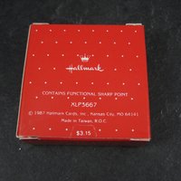 1987 Hallmark Cloisonne Snowflake Pin NOS