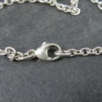 Arora Borealis Statement Necklace Estate Sterling Silver 25 Inches