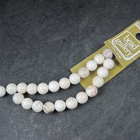 Bead Gallery 8mm Round Howlite Beads