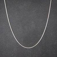 Italian Sterling 2mm Snake Chain 24 Inches