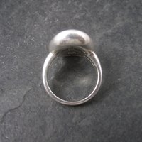 Robert Lee Morris Sterling Carnelian Puddle Ring Size 6 Retired