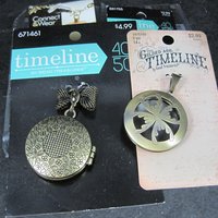 Lot of 14 Pendants Lockets Charms for Jewelry Making Bead Treasures Bead Gallery All New Old Stock